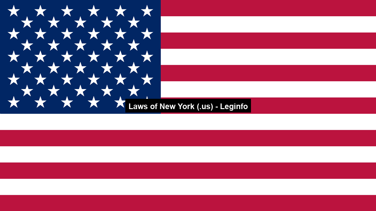Laws of New York (.us) – Leginfo