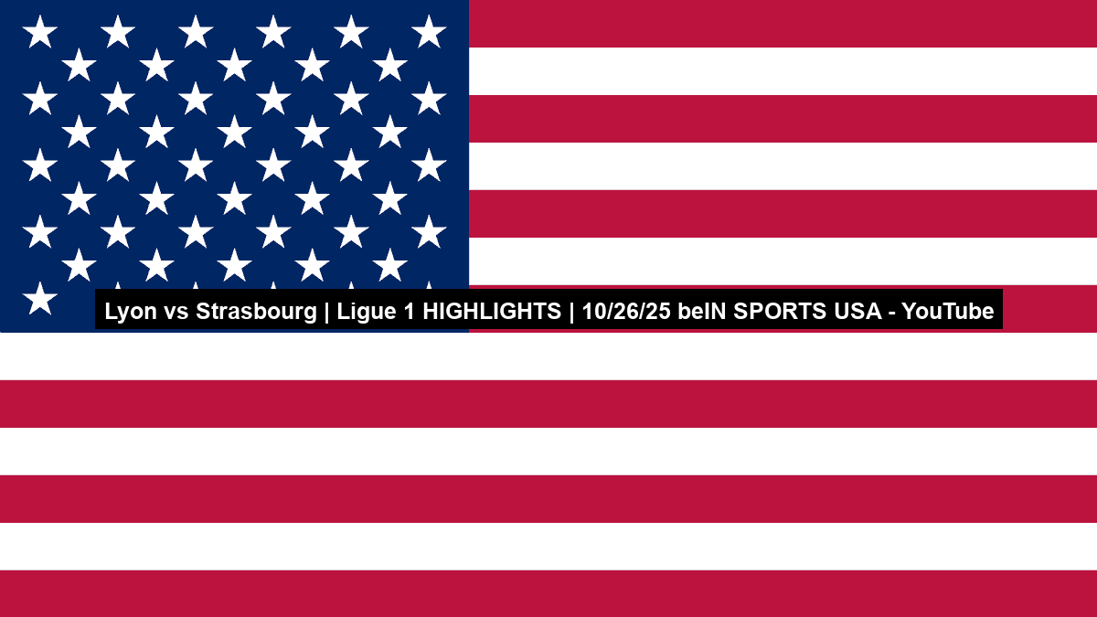 Lyon vs Strasbourg | Ligue 1 HIGHLIGHTS | 10/26/25 beIN SPORTS USA – YouTube