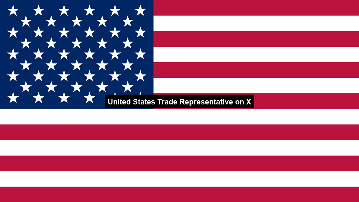 United States Trade Representative on X